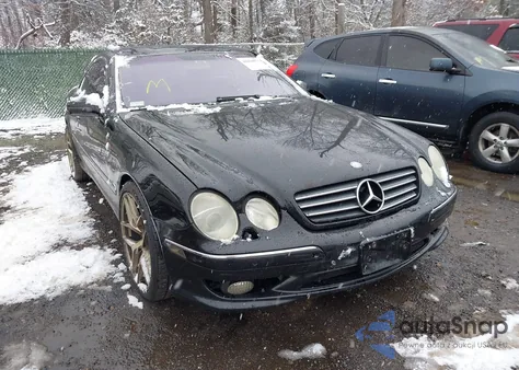 2002 Mercedes-Benz Cl 55 Amg z USA, uszkodzony, nr VIN WDBPJ73J62A024338
